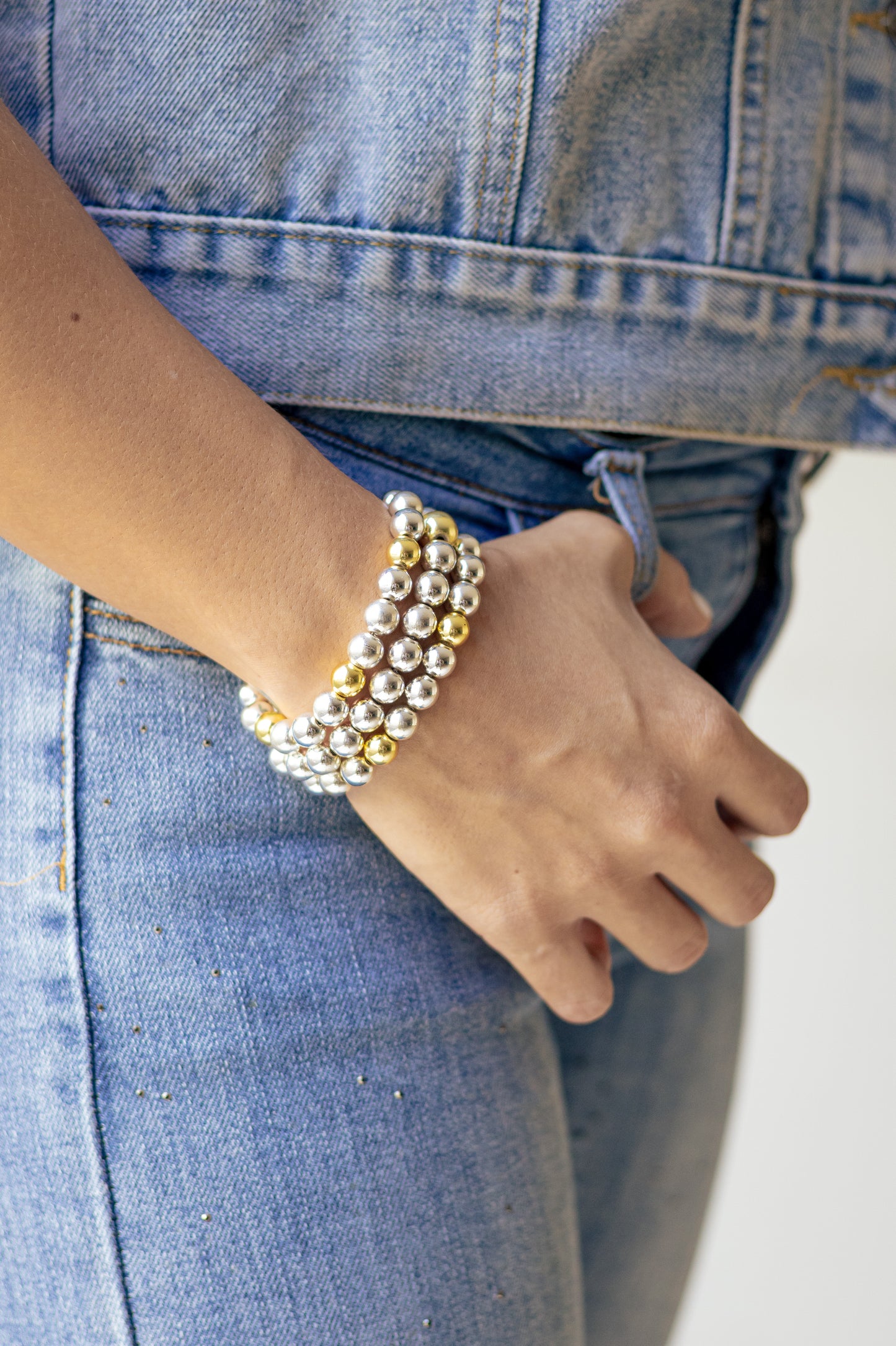 Trío de pulseras grande