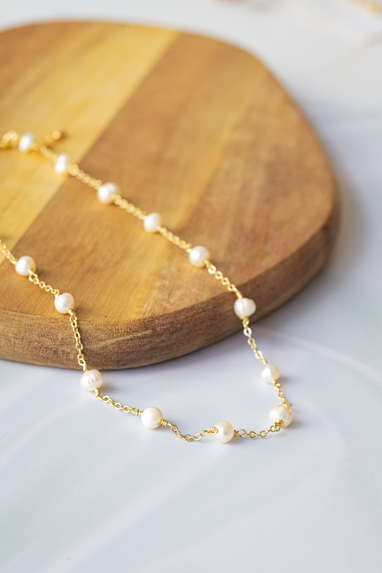 Collar perlas cultivadas