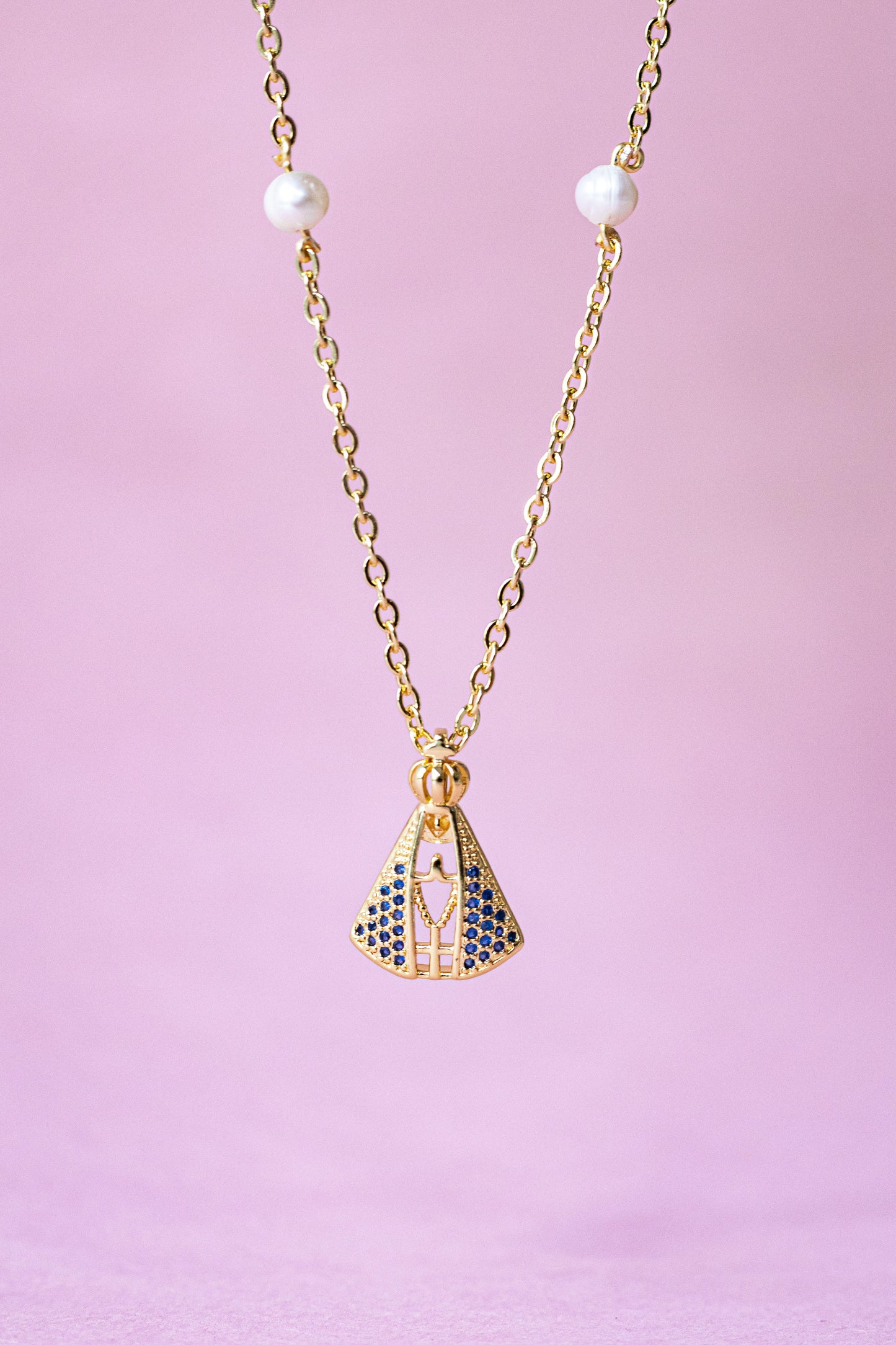 Collar virgen del valle